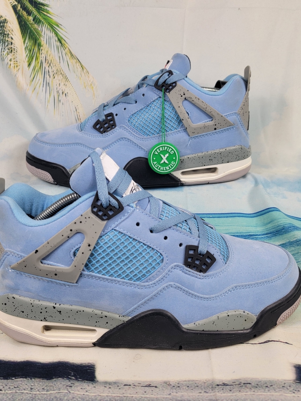 Jordan 4 Retro University Blue Mens 10